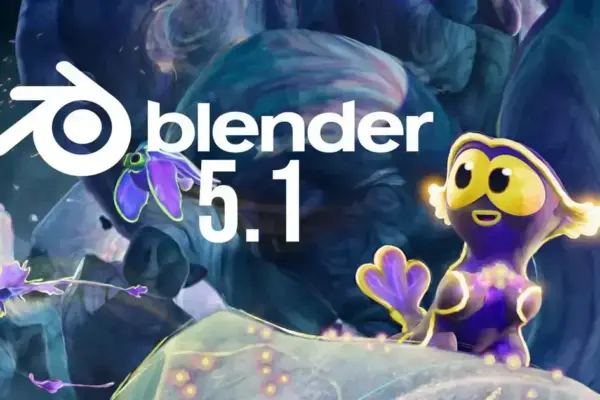 Blender 5.1: Avanços em velocidade que vão transformar sua animação