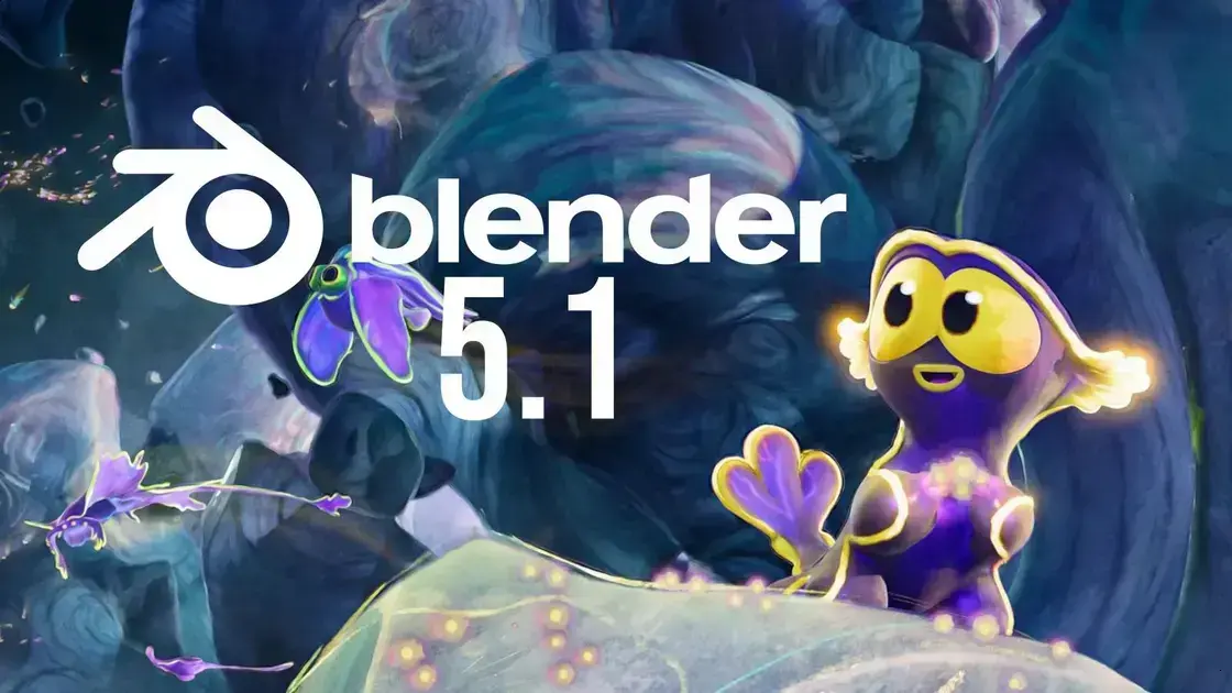 Blender 5.1: Avanços em velocidade que vão transformar sua animação