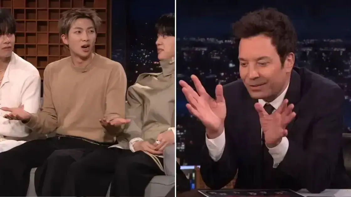 BTS retorna ao Tonight Show e é pego de surpresa pelo meme 6-7
