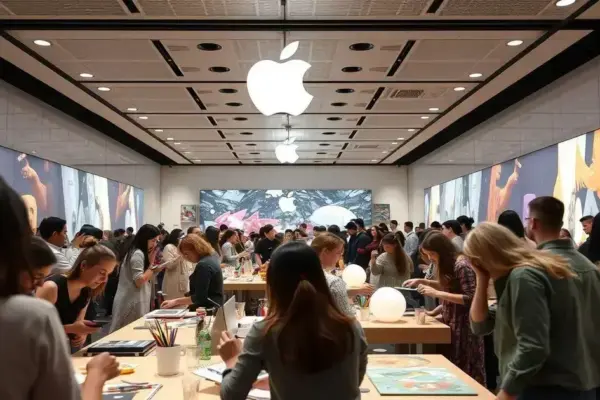 Celebrações do 50º Aniversário da Apple com Eventos Criativos em Diversos Países