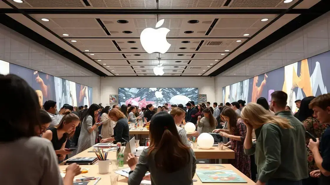 Celebrações do 50º Aniversário da Apple com Eventos Criativos em Diversos Países
