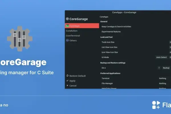 Como instalar e configurar CoreGarage no Linux via Flathub