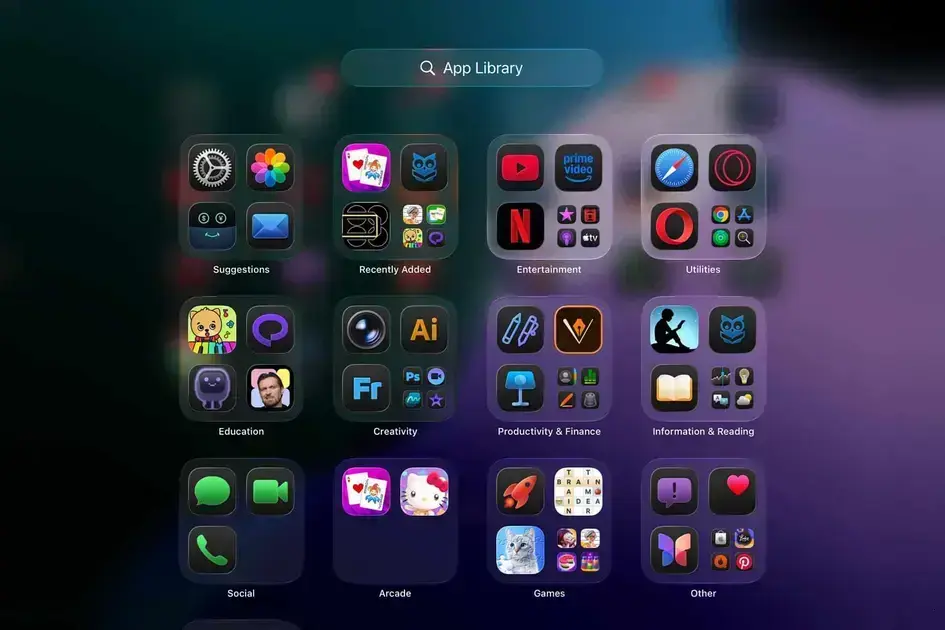 Como organizar seus aplicativos com a Nova App Library do iPad 1 Como organizar seus aplicativos com a Nova App Library do iPad