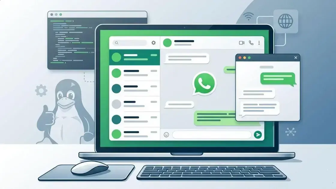 Como usar WhatsApp no Linux: do Web ao app nativo em segundos 1 Como usar WhatsApp no Linux: do Web ao app nativo em segundos
