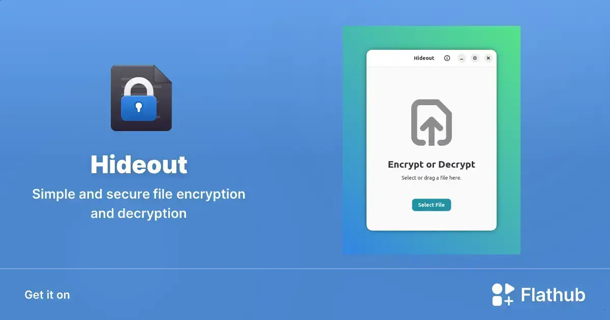 Conheça Hideout: proteção simples e segura de arquivos no Linux 1 Conheça Hideout: proteção simples e segura de arquivos no Linux