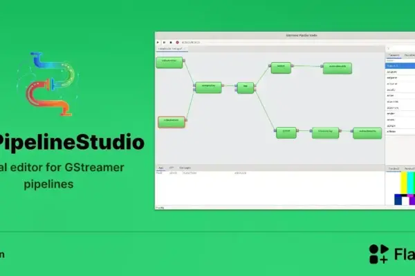 Conheça o GstPipelineStudio: editor visual para pipelines GStreamer no Linux