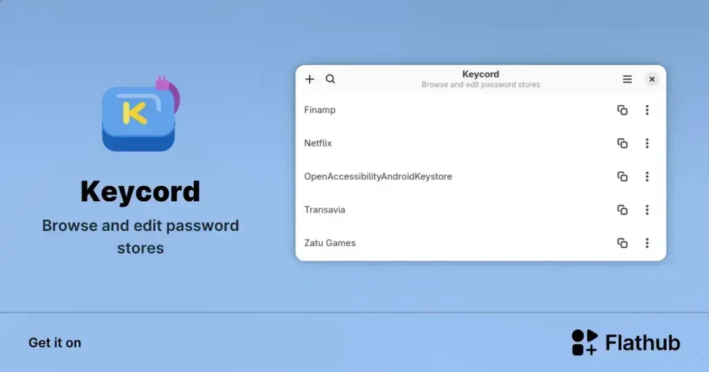 Conheça o Keycord: Gerenciador de Senhas Open Source para Linux