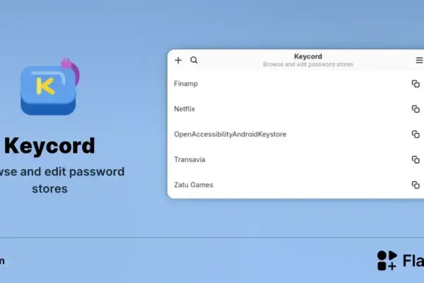Conheça o Keycord: Gerenciador de Senhas Open Source para Linux