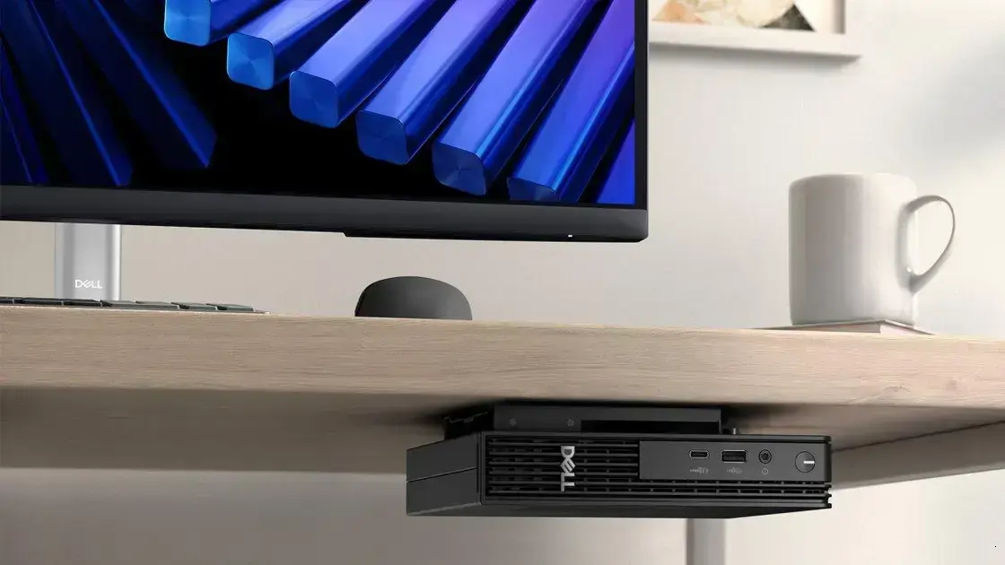 Conheça o novo Dell Pro 5 Micro: um mini PC para empresas