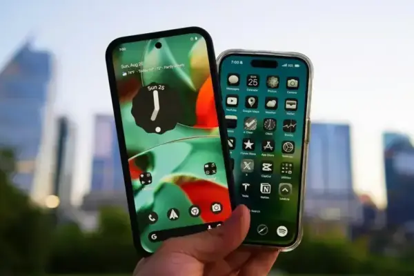 Desempenho superior do Android em comparação ao iPhone em navegação web