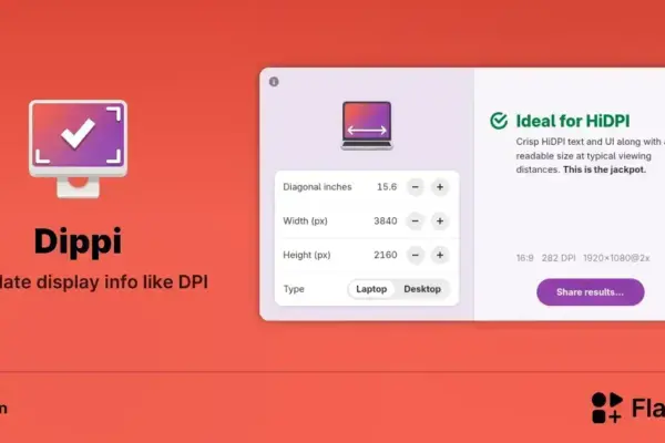 Dippi: app para calcular DPI ideal do seu monitor no Linux de forma simples