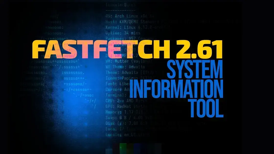 Fastfetch 2.61 abandona suporte ao Windows 7 e 8 e traz melhorias 1 Fastfetch 2.61 abandona suporte ao Windows 7 e 8 e traz melhorias
