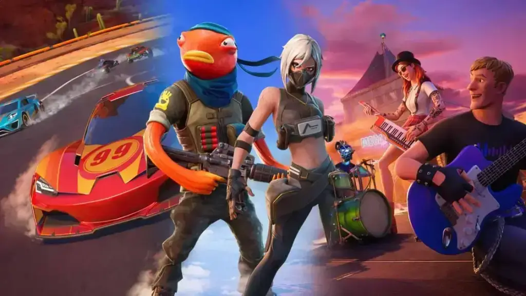 Fortnite descontinua 3 modos de jogo em abril de 2026