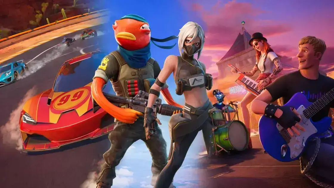 Fortnite descontinua 3 modos de jogo em abril de 2026