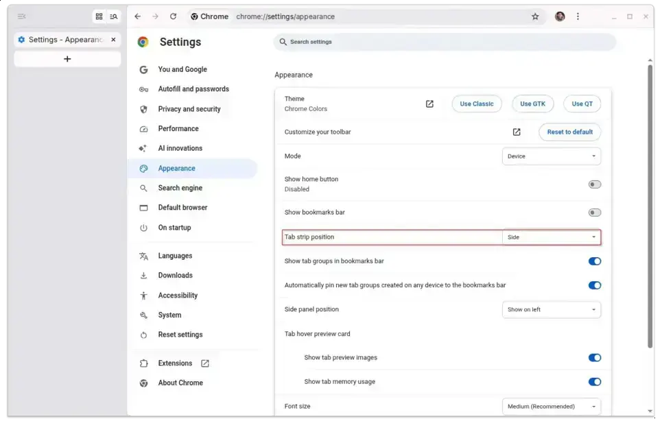 Google Chrome 146 chega com abas verticais e novidades para desenvolvedores 1 Google Chrome 146 chega com abas verticais e novidades para desenvolvedores