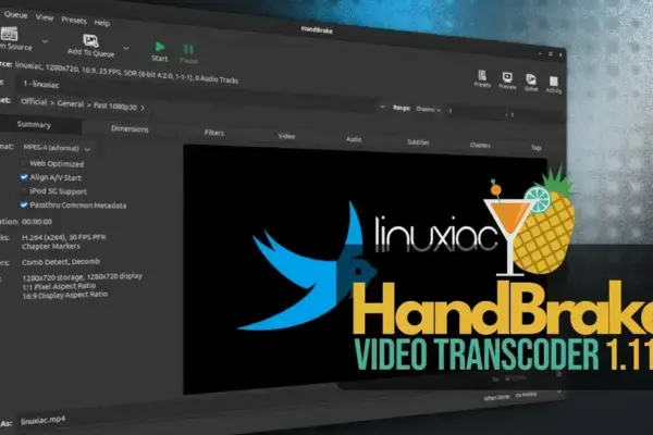 HandBrake 1.11.1: Atualização promete ainda mais estabilidade e melhorias