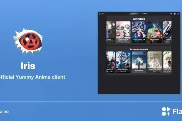Iris: cliente GTK4 para anime com design moderno no Linux