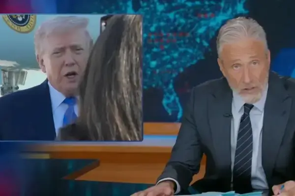 Jon Stewart critica Trump como o ‘Supremo Enganador’ sobre Irã