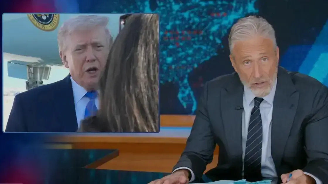 Jon Stewart critica Trump como o ‘Supremo Enganador’ sobre Irã