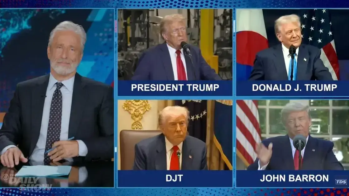 Jon Stewart destaca contradições na comunicação sobre a guerra no Irã