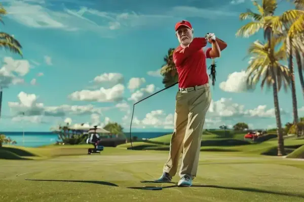 Kimmel diz que Trump deveria jogar golfe o dia todo para não 'fazer besteira'