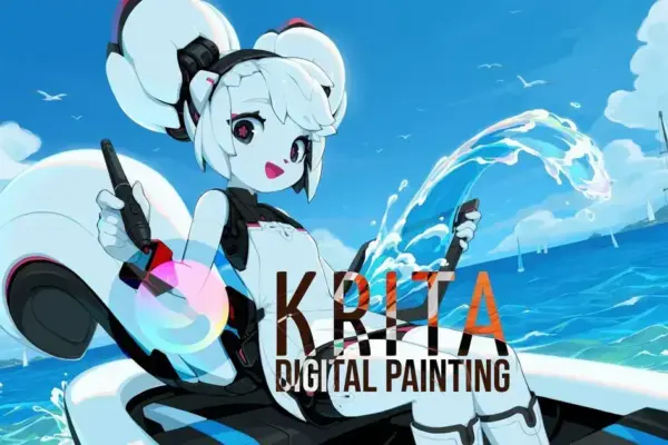 Krita 5.3 e 6.0 lançados com novo motor de texto e suporte Wayland HDR