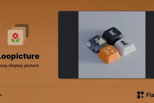 Loopicture no Flathub: visualizador leve e sem título para Linux
