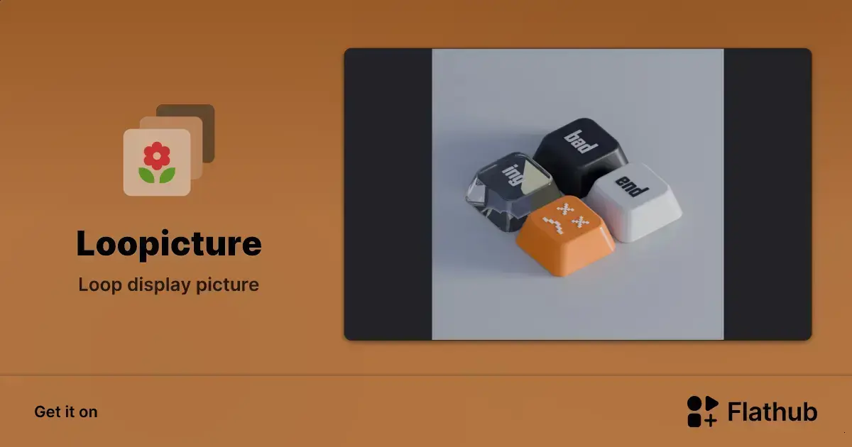 Loopicture no Flathub: visualizador leve e sem título para Linux 1 Loopicture no Flathub: visualizador leve e sem título para Linux