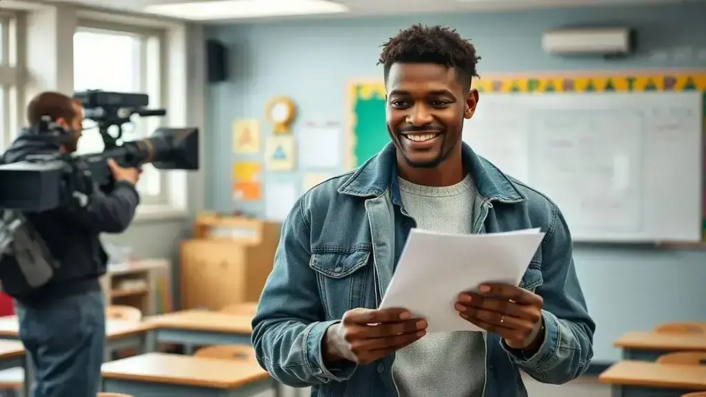 Luke Tennie fala de adaptação à sitcom e destaque em Abbott Elementary
