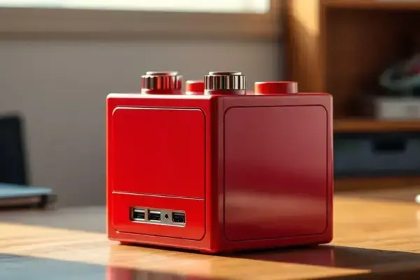 Mac mini M4 em um bloco Lego gigante: projeto transforma mini em Mac retrô