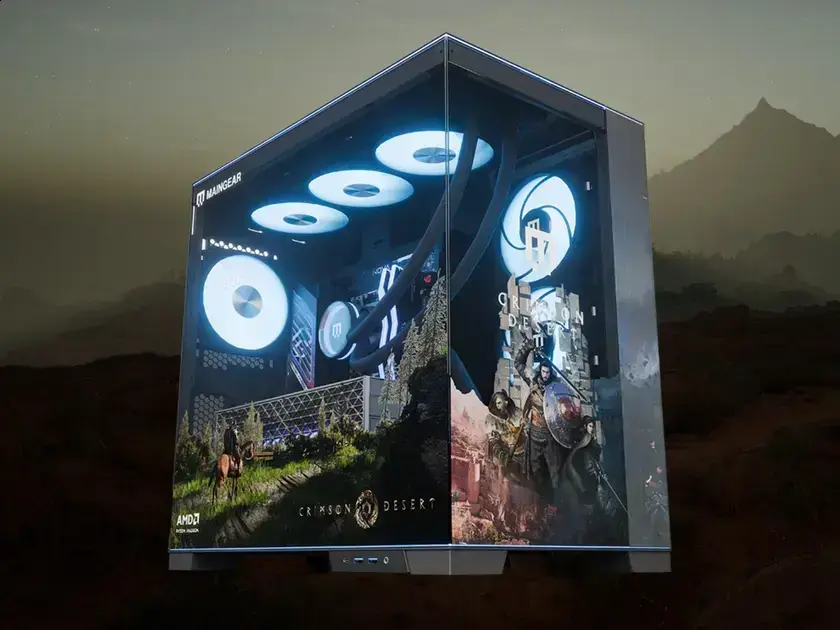 Maingear lança PC Gamer Crimson Desert com Ryzen 7 e RX 9070 XT