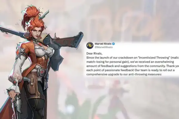 Marvel Rivals aplica punições a throwers e restaura pontos perdidos