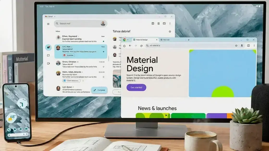 Modo desktop no Android 16 chega oficial nos Pixel 8 e revoluciona o uso 1 Modo desktop no Android 16 chega oficial nos Pixel 8 e revoluciona o uso