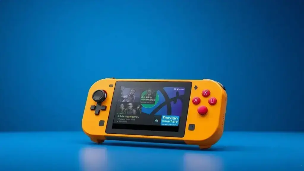 Novo console portátil da Anbernic resgata a nostalgia do Motorola FlipOut