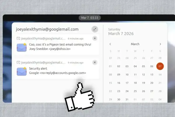 Pigeon: notificações de Gmail no Ubuntu sem cliente de e-mail