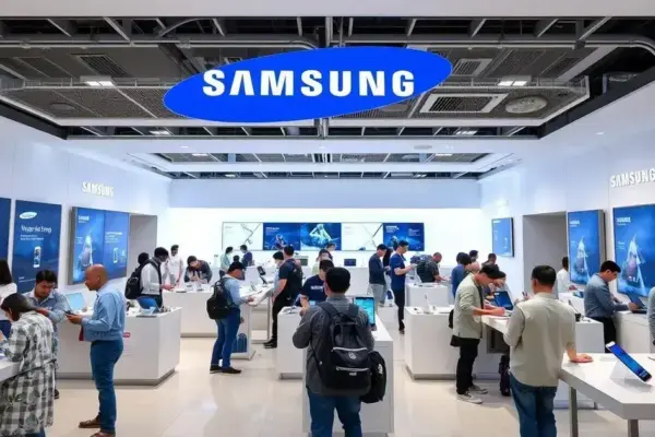 Samsung amplia sistema de reservas em centros de serviços em toda a Coreia do Sul