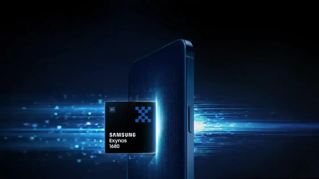 Samsung revela o poderoso Exynos 1680 com conexão 5G e desempenho superior