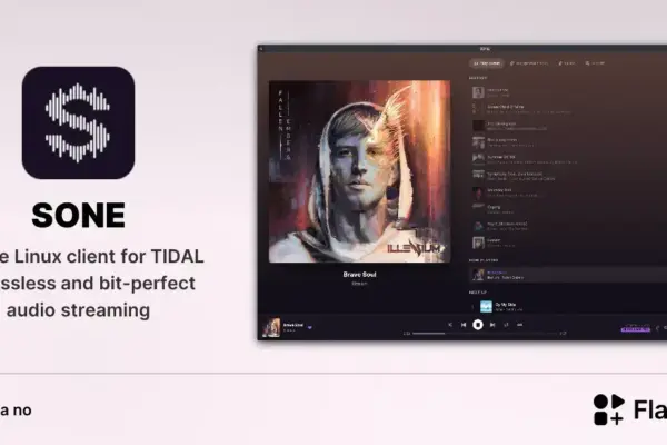 SONE: Cliente Linux para streaming de áudio lossless no TIDAL