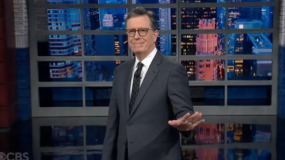 Stephen Colbert rejeita a "piedade" do público após piada sobre a guerra no Irã
