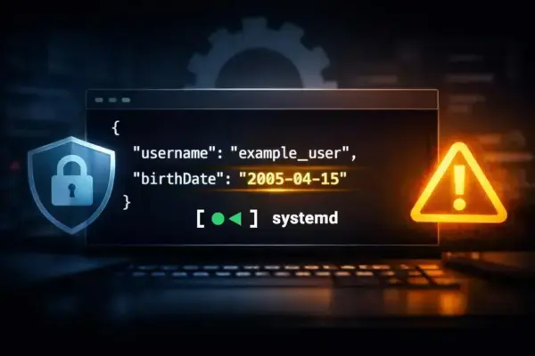 Systemd agrega verificação de idade para compliance em Linux