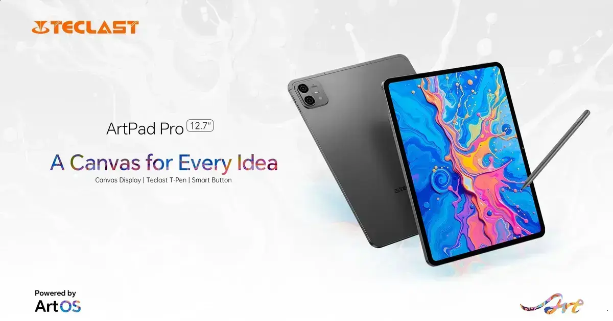 Teclast ArtPad Pro: Tablet ideal para leitura e criatividade 1 Teclast ArtPad Pro: Tablet ideal para leitura e criatividade