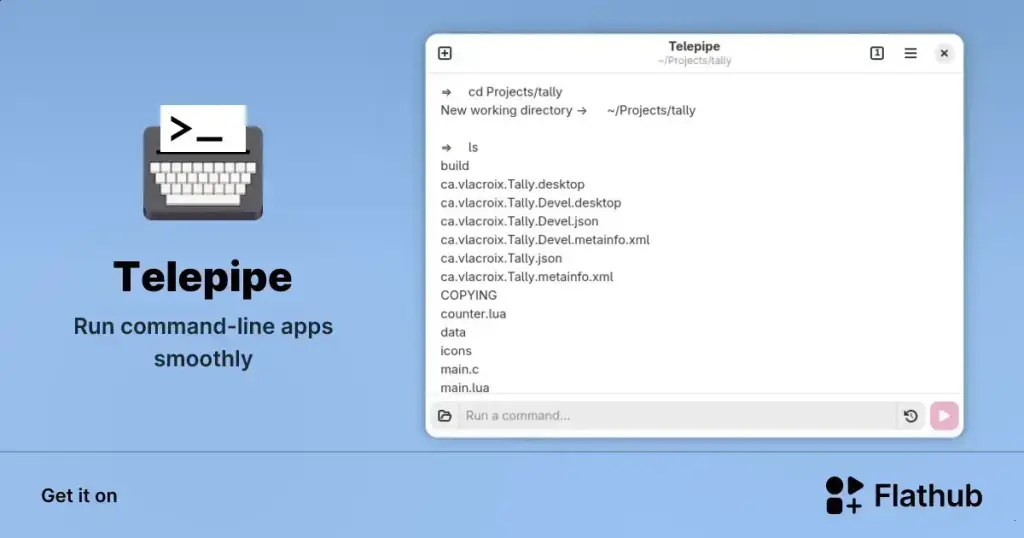 Telepipe no Linux: Como rodar apps CLI com maior facilidade