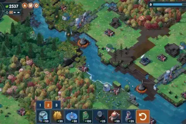 Terra Nil ganha suporte a gamepad e selo Steam Deck Verified