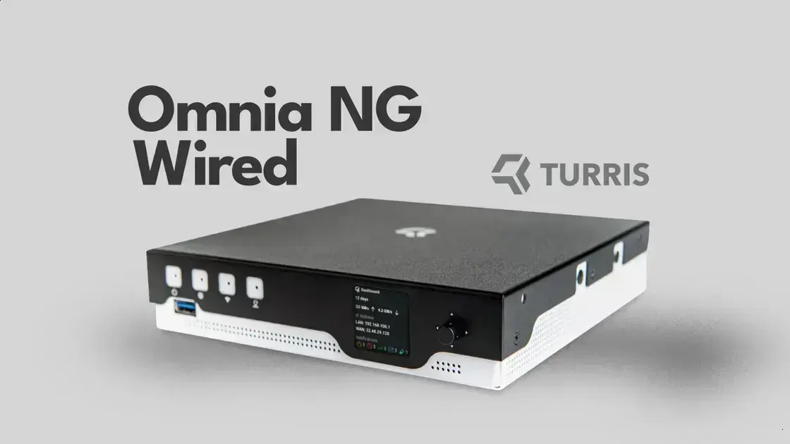 Turris Omnia NG Wired: Roteador Linux de 10 Gb para Homelabs