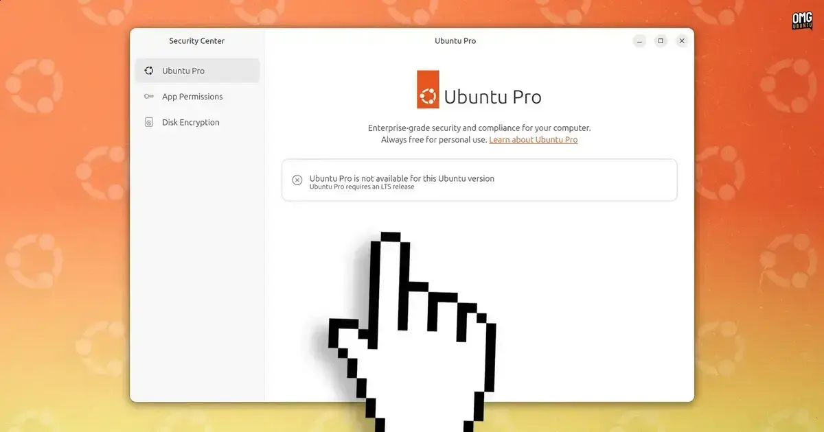 Ubuntu simplifica ativação do Ubuntu Pro via Security Center no 26.04 LTS