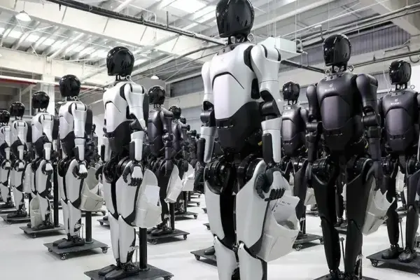 A Indústria de Robôs Humanoides na China Cresce 94% em 2025