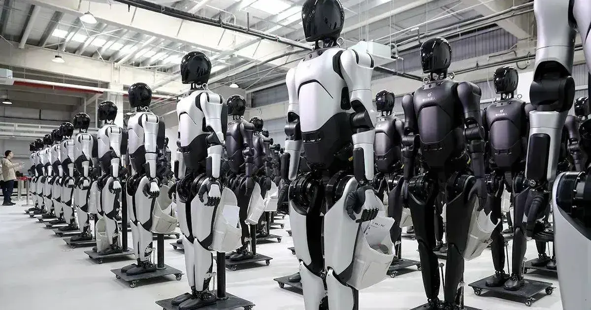 A Indústria de Robôs Humanoides na China Cresce 94% em 2025 1 A Indústria de Robôs Humanoides na China Cresce 94% em 2025