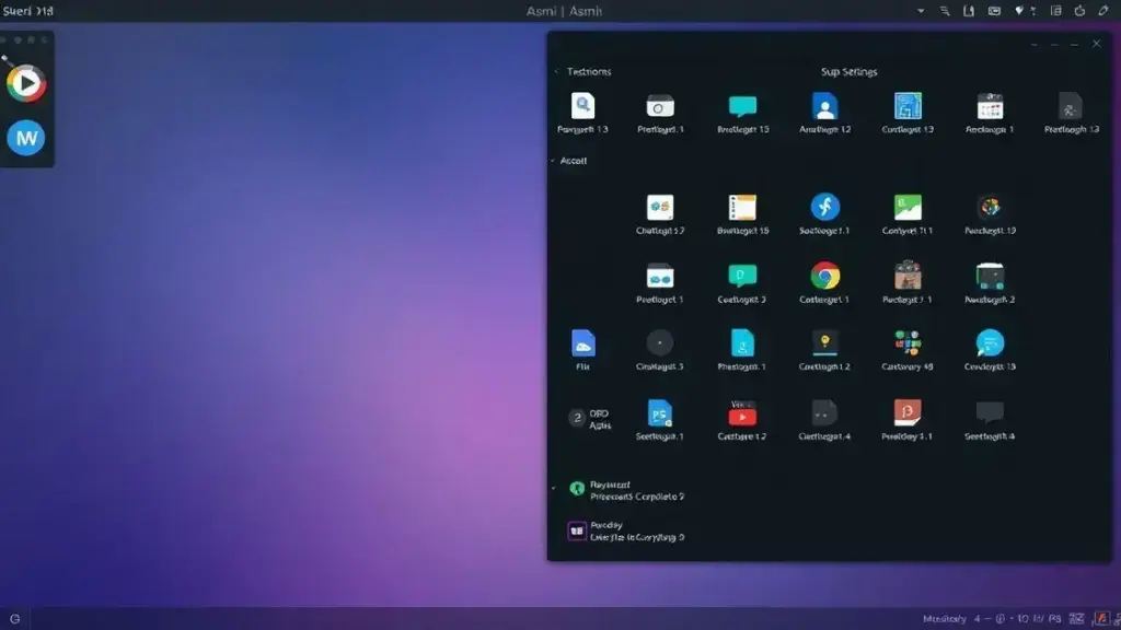 Asmi Linux 26.04 traz melhorias no Xfce e novo app de configurações