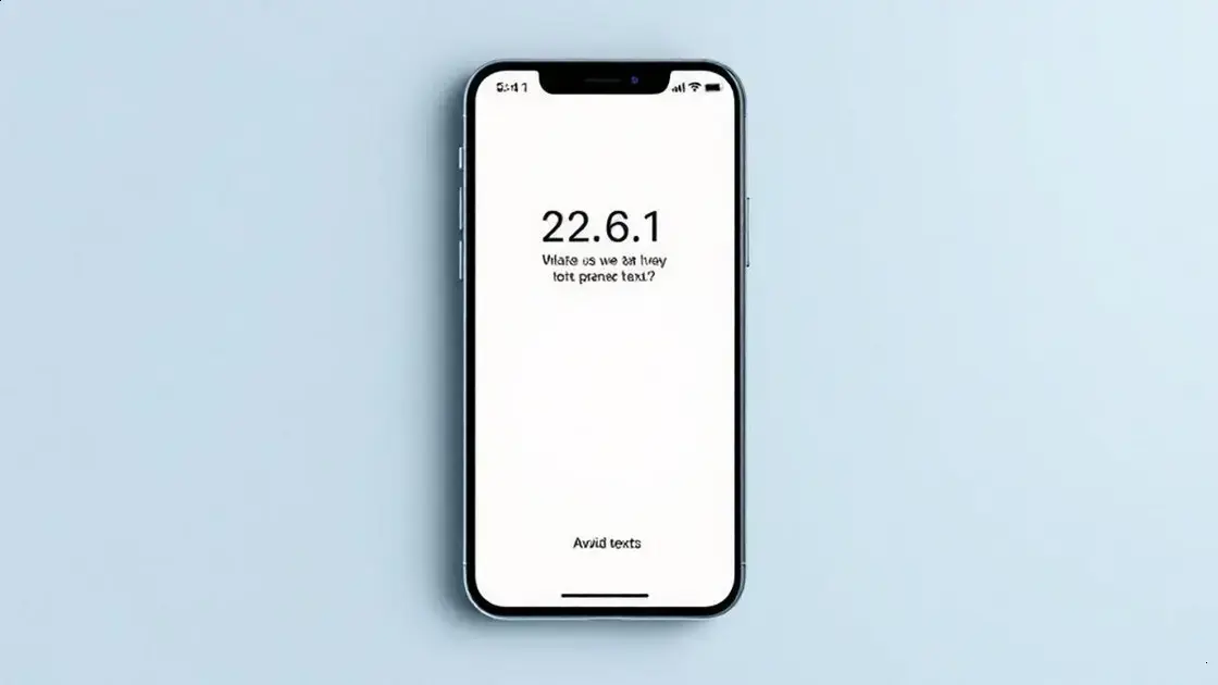 Atualização iOS 26.4.1: Correções e Novidades para Seu iPhone 1 Atualização iOS 26.4.1: Correções e Novidades para Seu iPhone