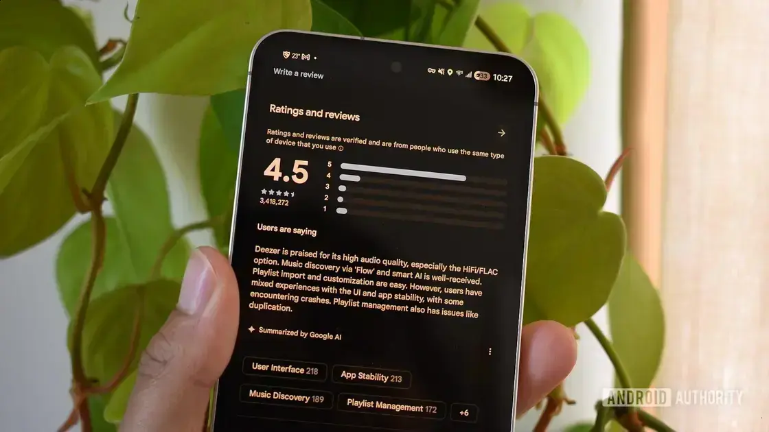 Atualização no Google Play Store remove filtro por modelo de dispositivo